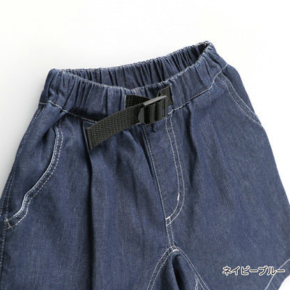 日本童裝 Branshes 輕盈牛仔短褲 100-150cm 男童款 夏季 PANTS