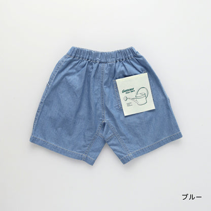 日本童裝 Branshes 輕盈牛仔短褲 100-150cm 男童款 夏季 PANTS
