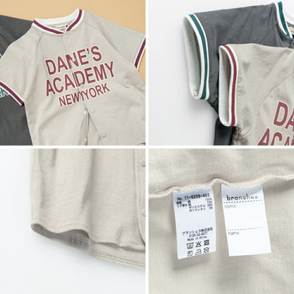 日本童裝 Branshes 棒球短袖襯衫 90-150cm 男童款 夏季 TOPS OUTERWEAR