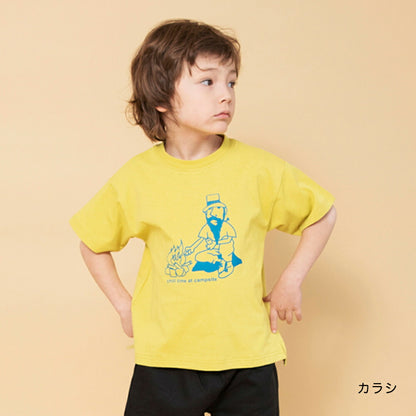 日本童裝 Branshes 印花短袖上衣 90-150cm 男童款 夏季 TOPS