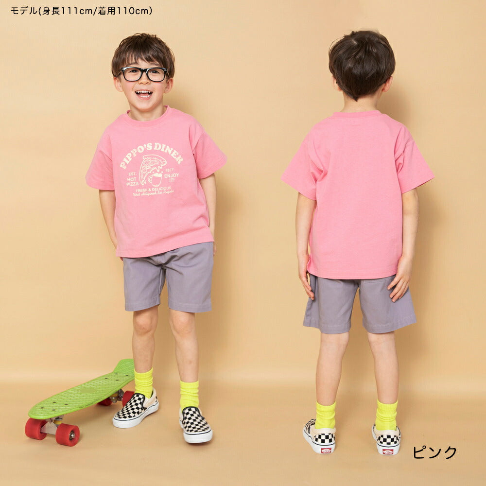 日本童裝 Branshes 印花短袖上衣 90-150cm 男童款 夏季 TOPS