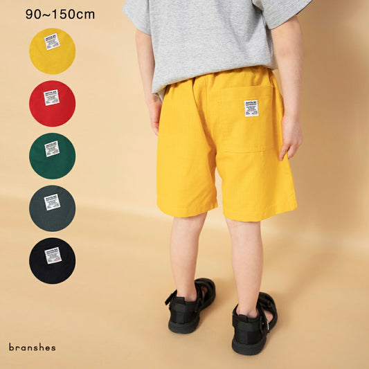 日本童裝 Branshes 彩色混紡短褲 90-150cm 男童款 夏季 PANTS
