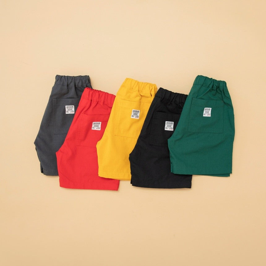 日本童裝 Branshes 彩色混紡短褲 90-150cm 男童款 夏季 PANTS