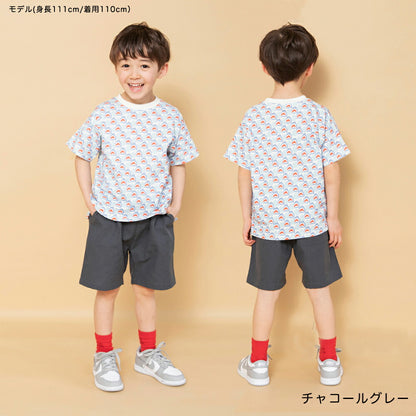 日本童裝 Branshes 彩色混紡短褲 90-150cm 男童款 夏季 PANTS