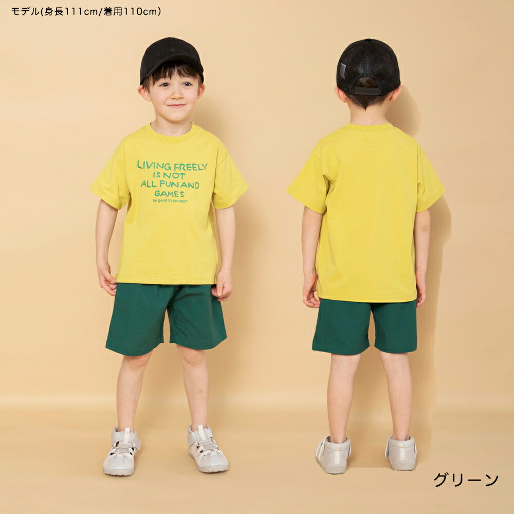 日本童裝 Branshes 彩色混紡短褲 90-150cm 男童款 夏季 PANTS