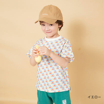 日本童裝 Branshes 印花短袖上衣 90-150cm 男童款 夏季 TOPS