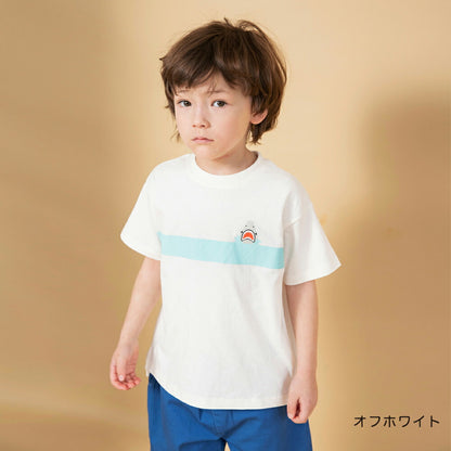 日本童裝 Branshes 印花短袖上衣 90-150cm 男童款 夏季 TOPS