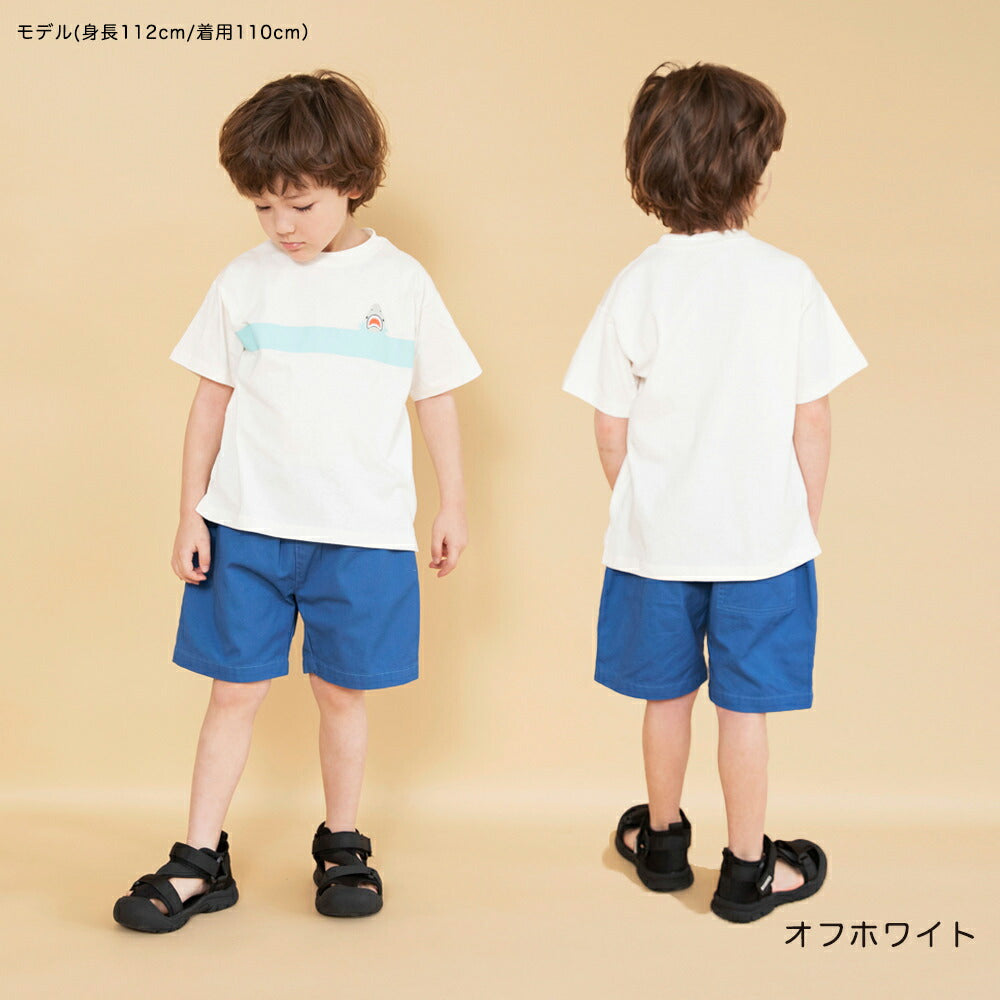 日本童裝 Branshes 印花短袖上衣 90-150cm 男童款 夏季 TOPS