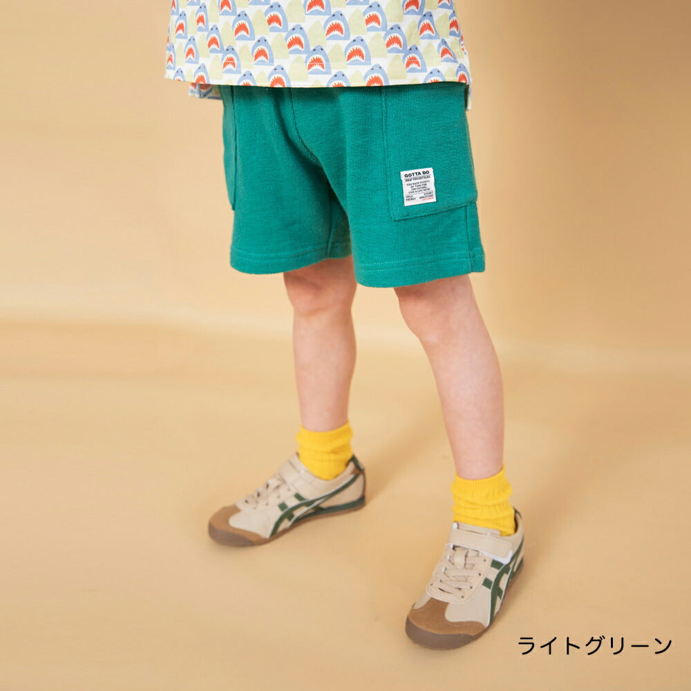 日本童裝 Branshes 高吸水性毛巾布絨短褲 90-150cm 男童款 夏季 PANTS