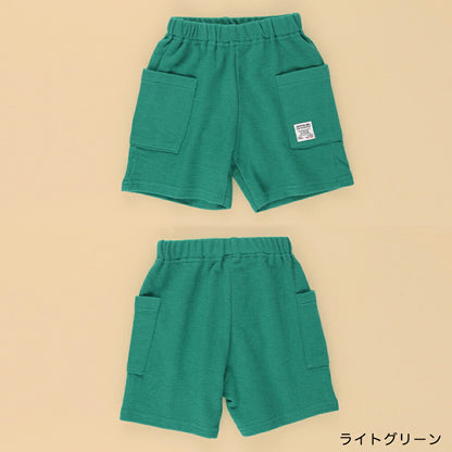 日本童裝 Branshes 高吸水性毛巾布絨短褲 90-150cm 男童款 夏季 PANTS