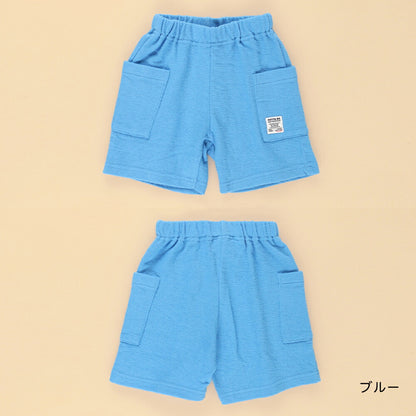 日本童裝 Branshes 高吸水性毛巾布絨短褲 90-150cm 男童款 夏季 PANTS