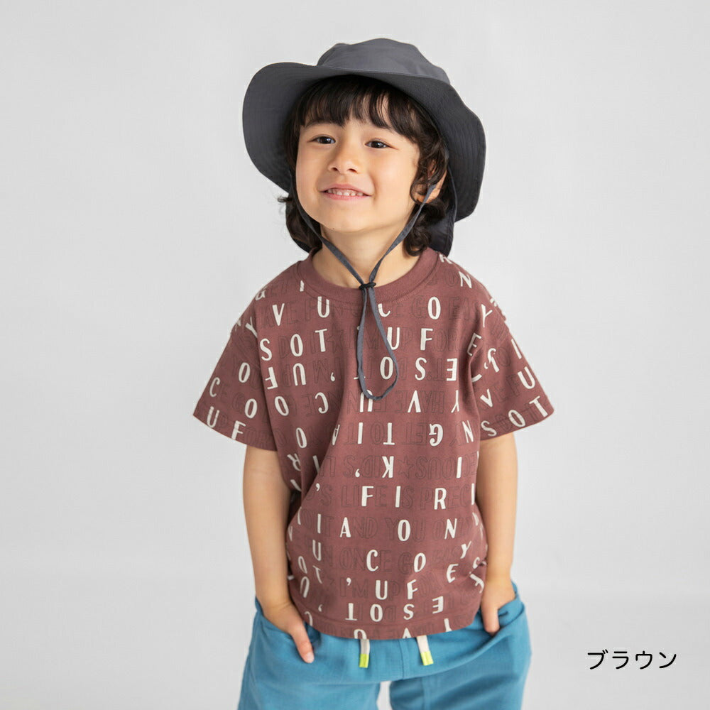 日本童裝 Branshes 印花短袖上衣 80-130cm 男童款 夏季 TOPS