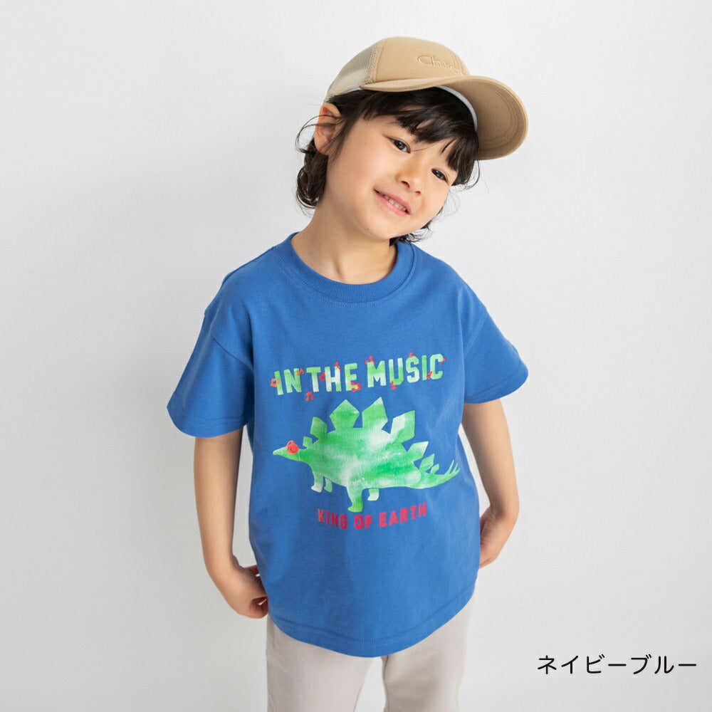 日本童裝 Branshes 印花短袖上衣 80-130cm 男童款 夏季 TOPS