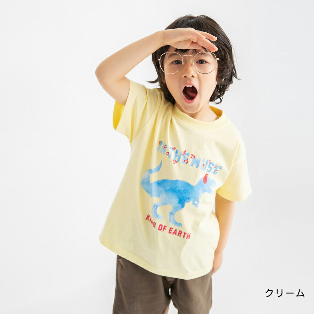 日本童裝 Branshes 印花短袖上衣 80-130cm 男童款 夏季 TOPS