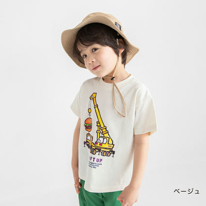日本童裝 Branshes 印花短袖上衣 80-130cm 男童款 夏季 TOPS