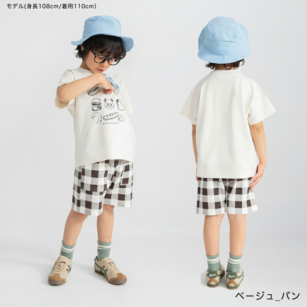 日本童裝 Branshes 印花短袖上衣 80-130cm 男童款 夏季 TOPS