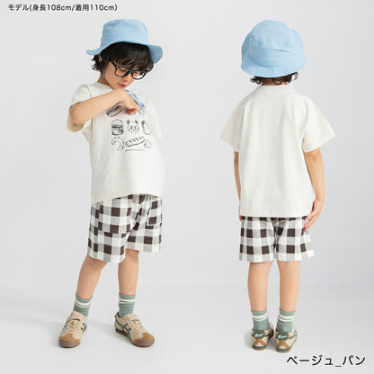 日本童裝 Branshes 印花短袖上衣 80-130cm 男童款 夏季 TOPS