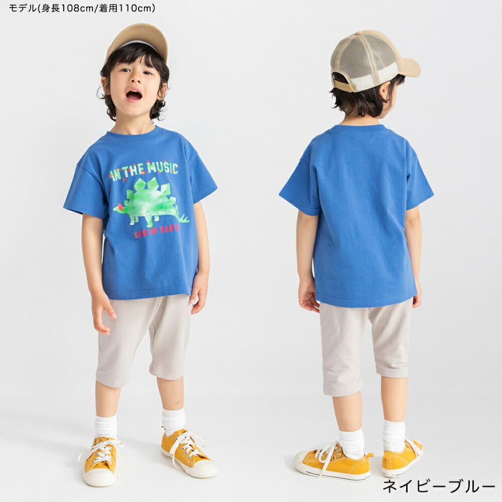日本童裝 Branshes 印花短袖上衣 80-130cm 男童款 夏季 TOPS