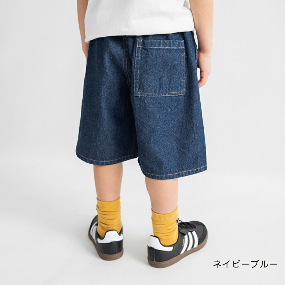 日本童裝 Branshes 及膝牛仔七分褲 100-150cm 男童款 夏季 PANTS