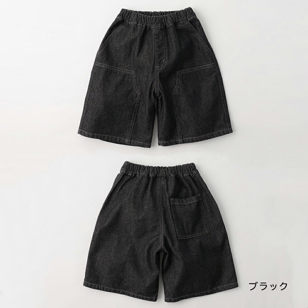 日本童裝 Branshes 及膝牛仔七分褲 100-150cm 男童款 夏季 PANTS