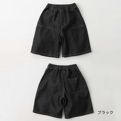 日本童裝 Branshes 及膝牛仔七分褲 100-150cm 男童款 夏季 PANTS
