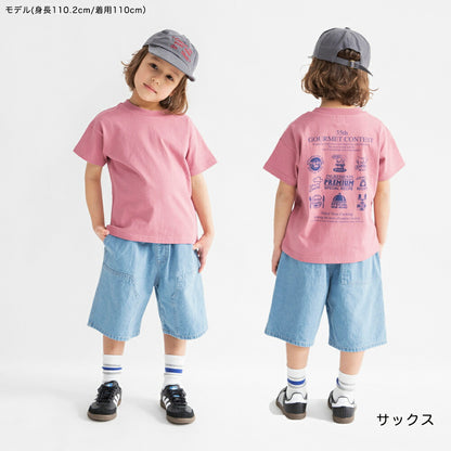 日本童裝 Branshes 及膝牛仔七分褲 100-150cm 男童款 夏季 PANTS