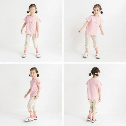 日本童裝 Branshes 荷葉邊七分褲 80-130cm 女童款 夏季 PANTS