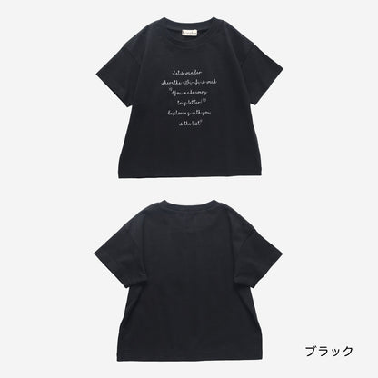 日本童裝 Branshes 印花短袖上衣 80-150cm 女童款 夏季 TOPS