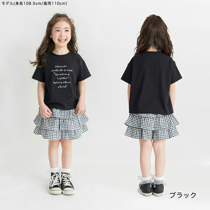 日本童裝 Branshes 印花短袖上衣 80-150cm 女童款 夏季 TOPS