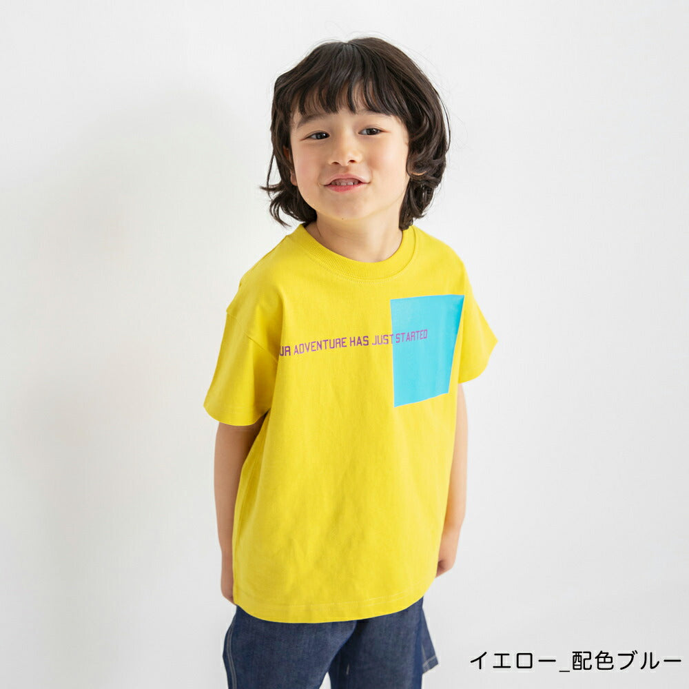 日本童裝 Branshes 印花短袖上衣 80-150cm 男童款 夏季 TOPS