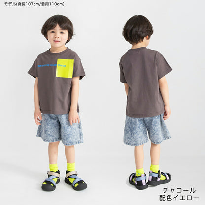 日本童裝 Branshes 印花短袖上衣 80-150cm 男童款 夏季 TOPS