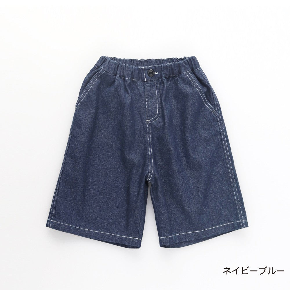日本童裝 Branshes 水洗牛仔短褲 100-150cm 男童款 夏季 PANTS