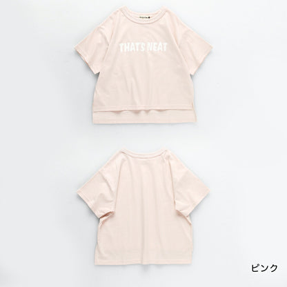 日本童裝 Branshes 字母印花上衣 80-150cm 男童款 夏季 TOPS
