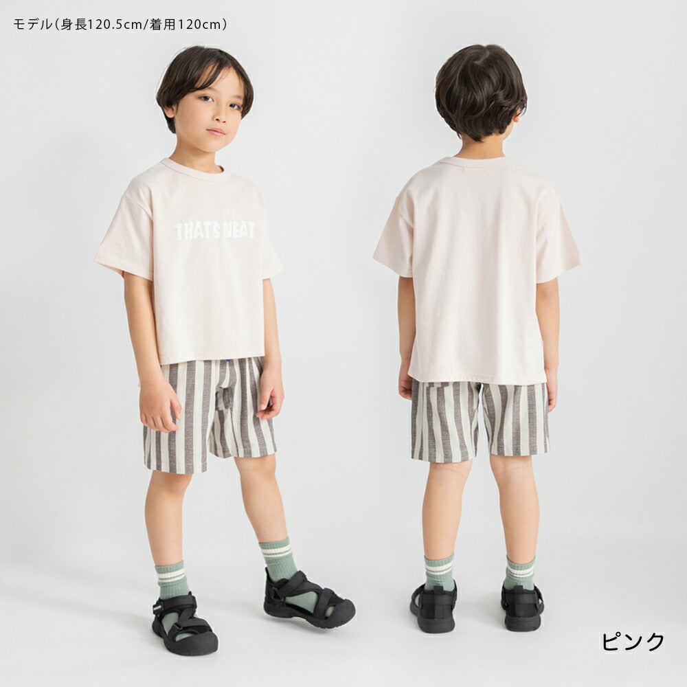 日本童裝 Branshes 字母印花上衣 80-150cm 男童款 夏季 TOPS
