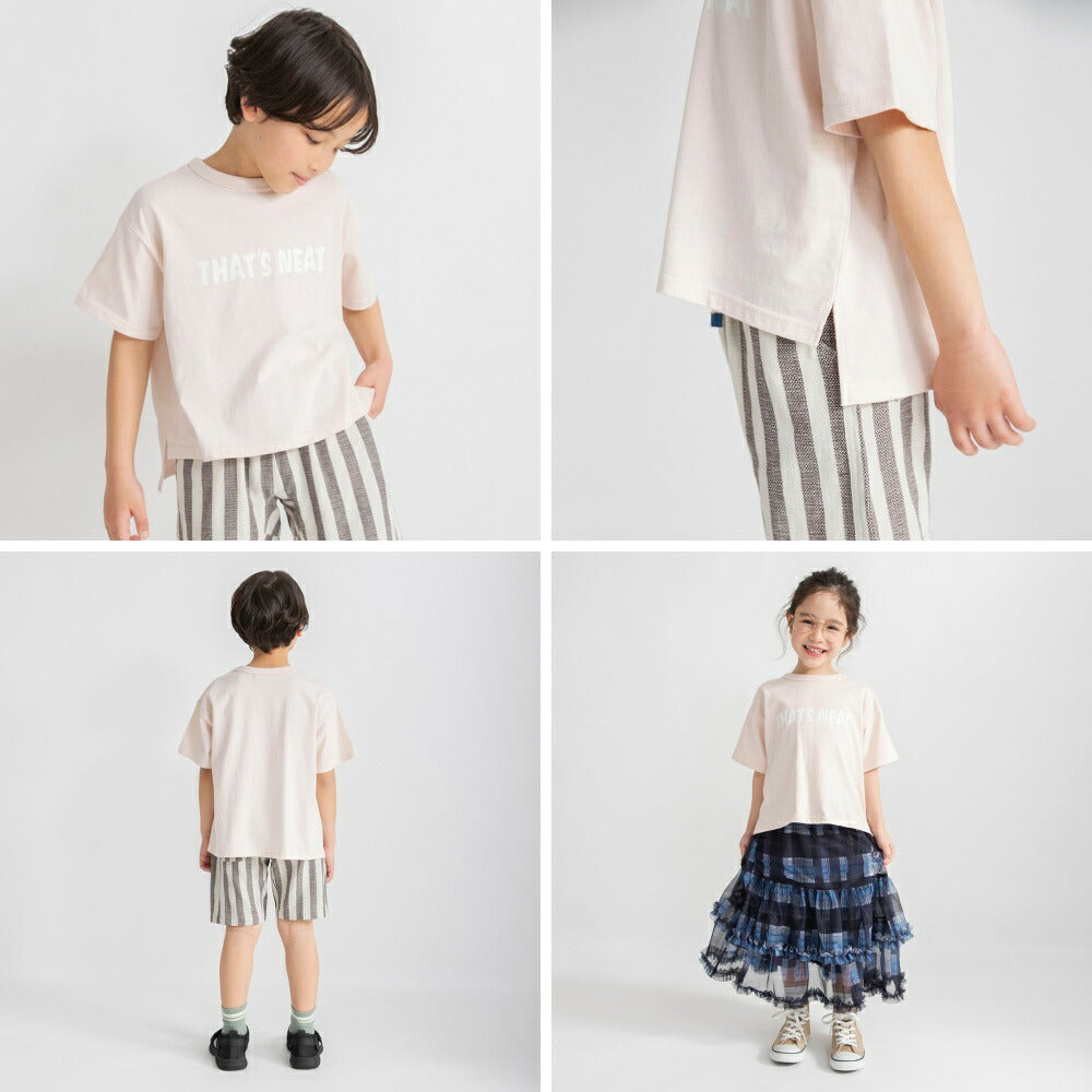 日本童裝 Branshes 字母印花上衣 80-150cm 男童款 夏季 TOPS