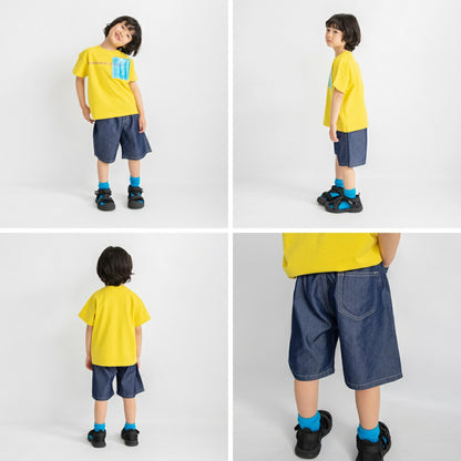日本童裝 Branshes 接觸冷感 涼感牛仔褲 80-150cm 男童款 夏季 PANTS