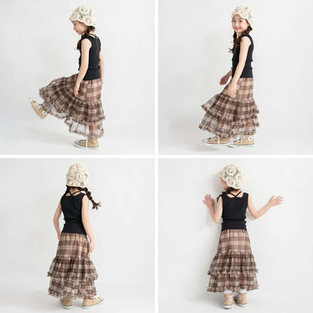 日本童裝 Branshes 百搭單品背心 80-150cm 女童款 夏季 TOPS