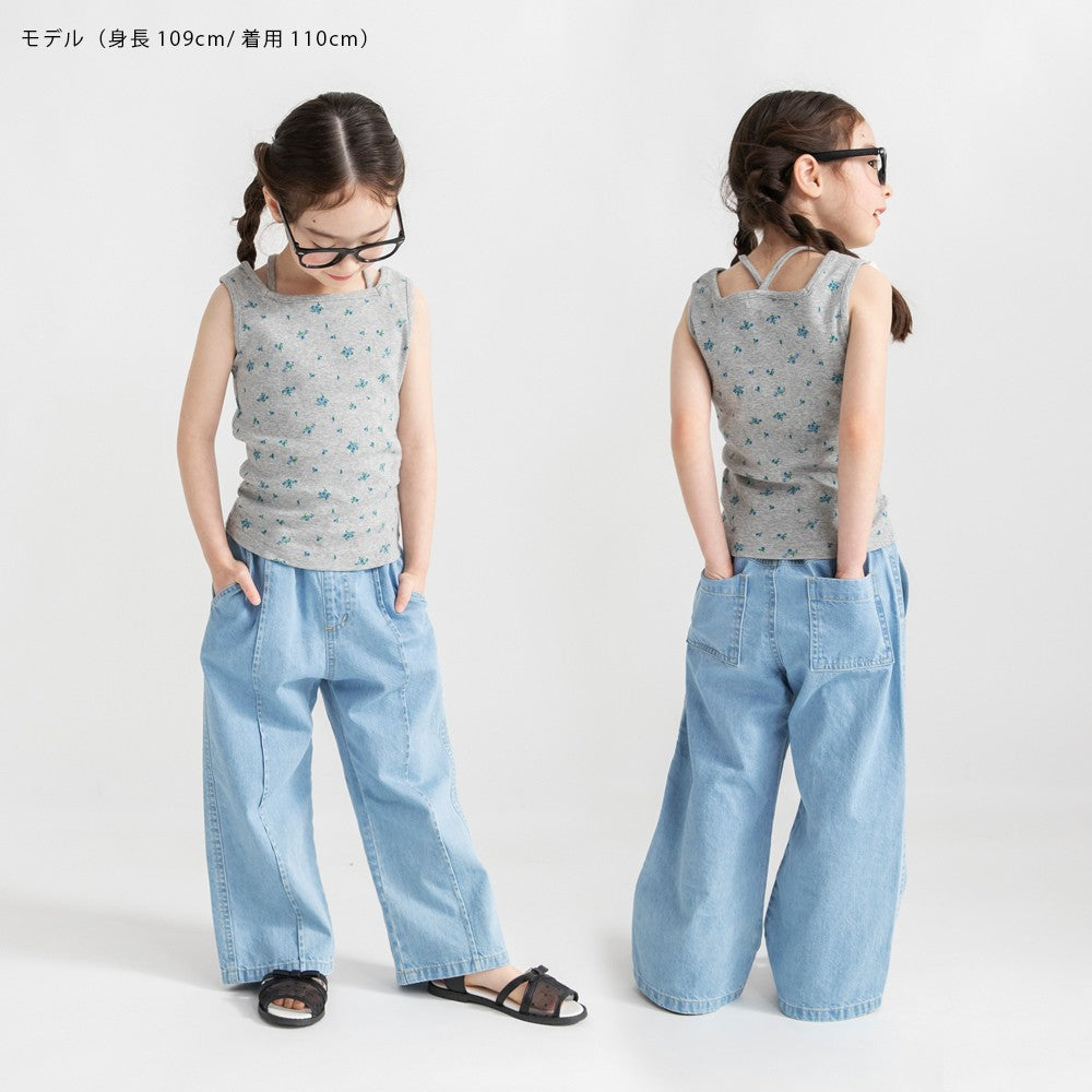日本童裝 Branshes 百搭單品背心 80-150cm 女童款 夏季 TOPS