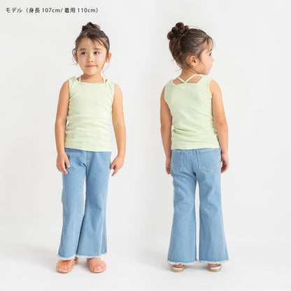 日本童裝 Branshes 百搭單品背心 80-150cm 女童款 夏季 TOPS