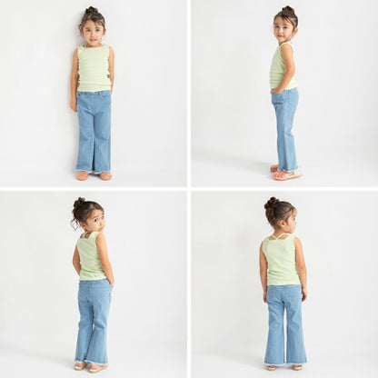 日本童裝 Branshes 百搭單品背心 80-150cm 女童款 夏季 TOPS