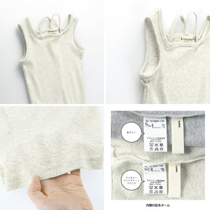 日本童裝 Branshes 百搭單品背心 80-150cm 女童款 夏季 TOPS