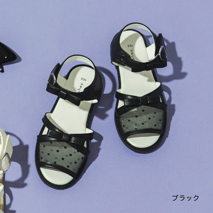 日本直送 Branshes 透明緞帶涼鞋 15-20cm 鞋系列 其他品牌