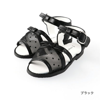 日本直送 Branshes 透明緞帶涼鞋 15-20cm 鞋系列 其他品牌