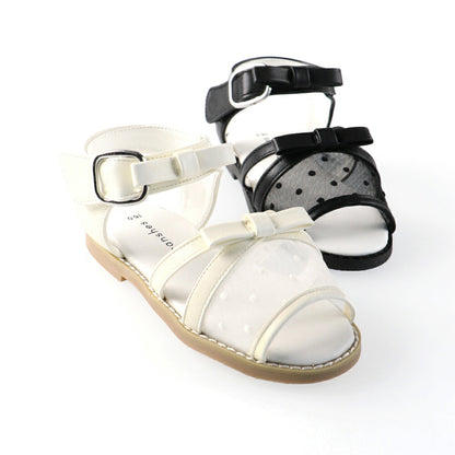 日本直送 Branshes 透明緞帶涼鞋 15-20cm 鞋系列 其他品牌