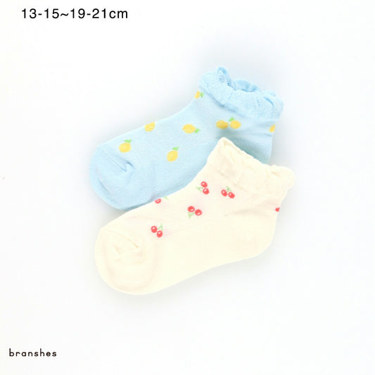 日本直送 Branshes 襪一對 13-21cm 襪系列