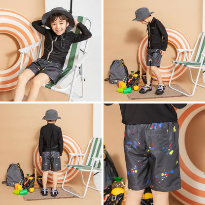 日本童裝 Branshes 防UV 沙灘泳褲 100-150cm 男童款 夏季 夏日玩水泳衣特輯