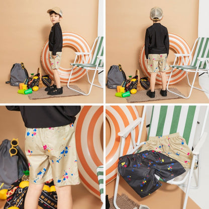 日本童裝 Branshes 防UV 沙灘泳褲 100-150cm 男童款 夏季 夏日玩水泳衣特輯