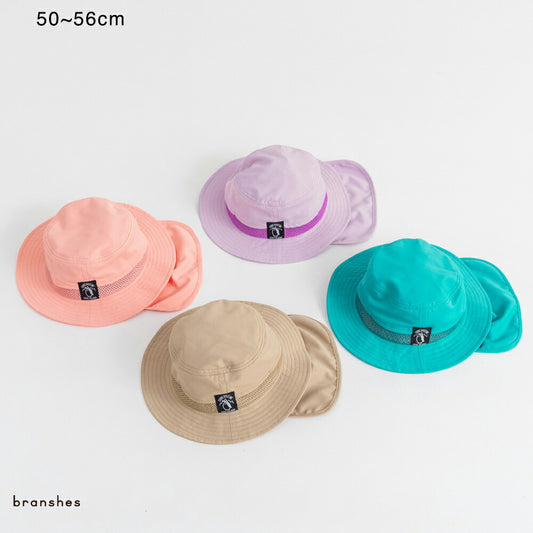 日本直送 Branshes 防UV 水陸兩用 防水系列 漁夫帽帽 50-66cm 帽系列 夏日玩水泳衣特輯