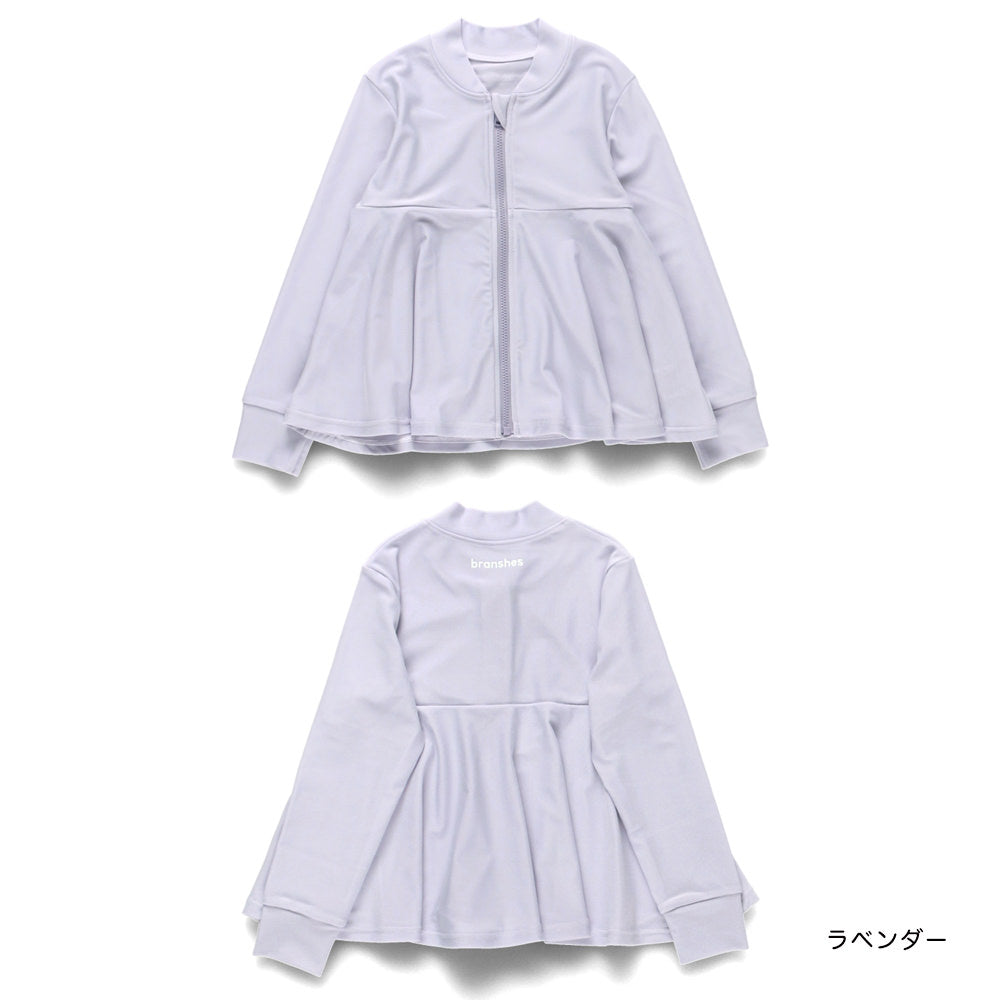 日本童裝 Branshes 防UV 泳衣外套 90-150cm 女童款 夏季 夏日玩水泳衣特輯