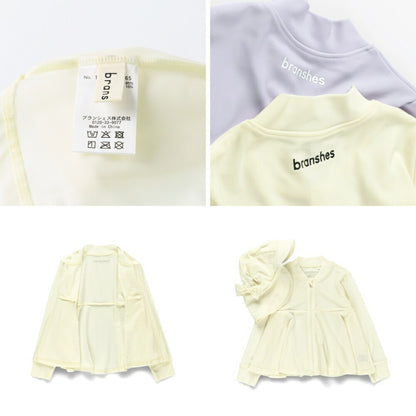 日本童裝 Branshes 防UV 泳衣外套 90-150cm 女童款 夏季 夏日玩水泳衣特輯